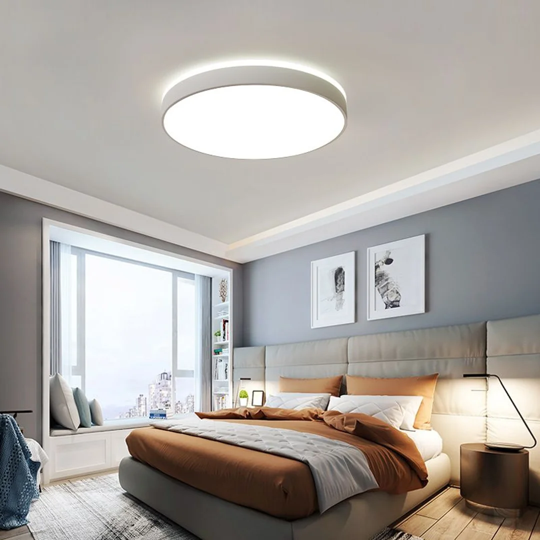 Plafon LED okrągły biały Abigali 600*65mm 60W 3000K — zdjęcie 3