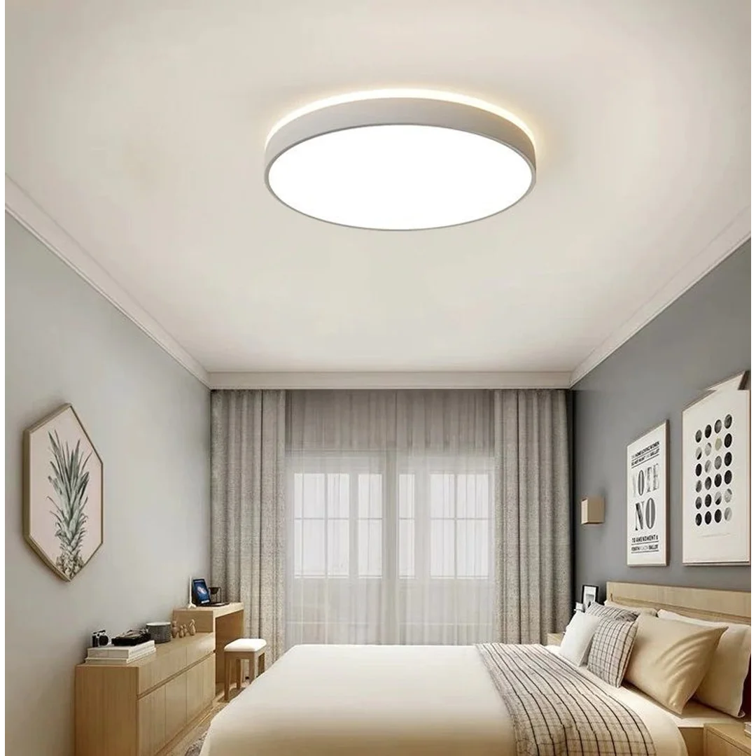 Plafon LED okrągły biały Abigali 600*65mm 60W 3000K — zdjęcie 4