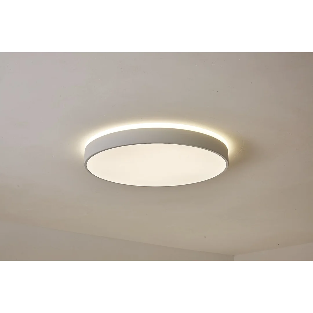 Plafon LED okrągły biały Abigali 600*65mm 60W 3000K — zdjęcie 5