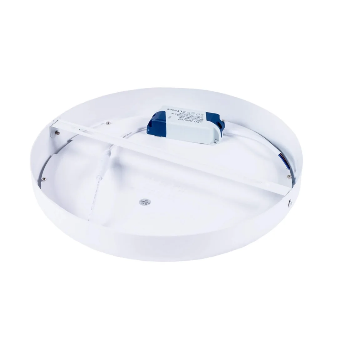 Plafon LED SOLID PureDesign okrągły metalowy Ø300 24W 5 lat gwarancji WW — zdjęcie 3