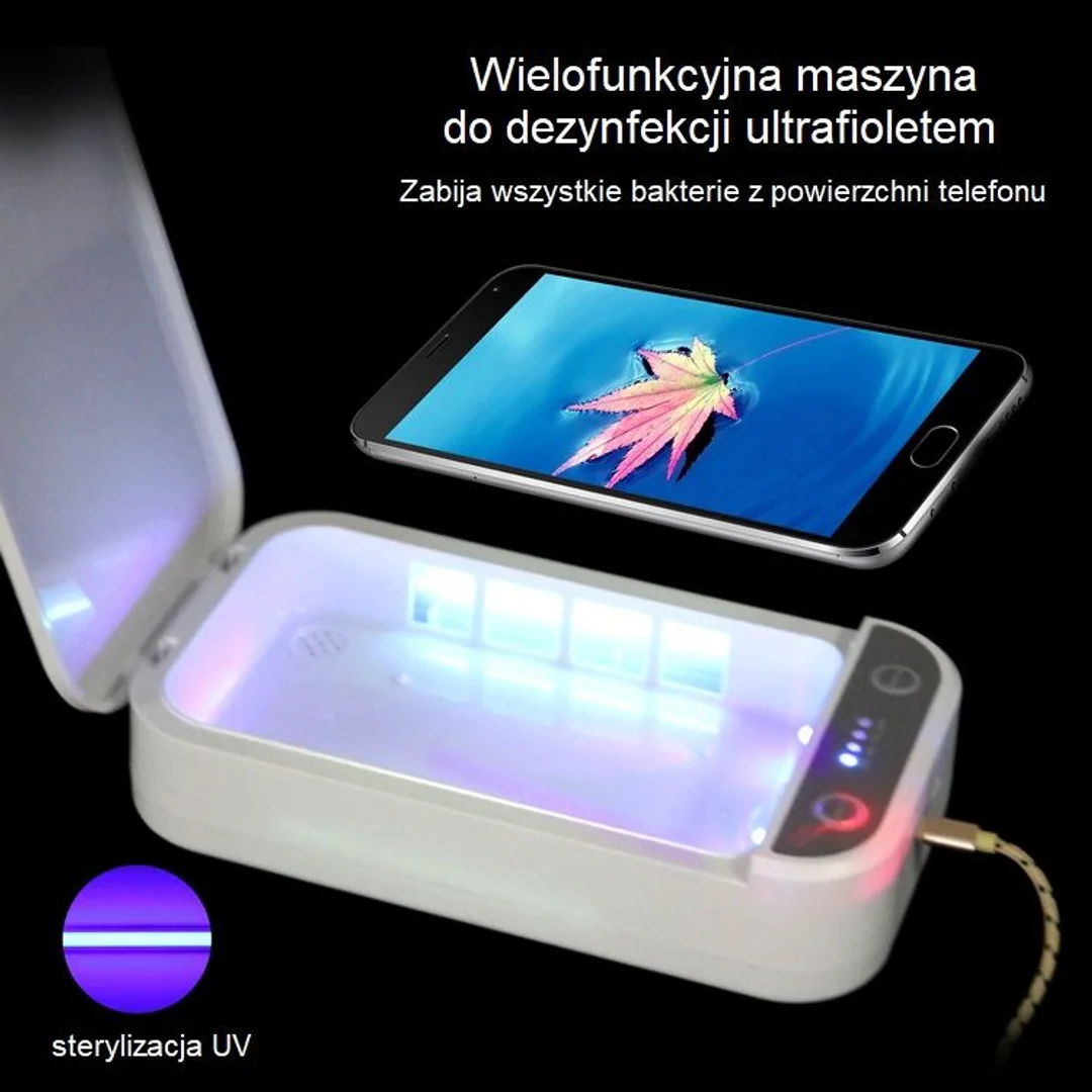 Pudełko do sterylizacji UVC Greenie — zdjęcie 4