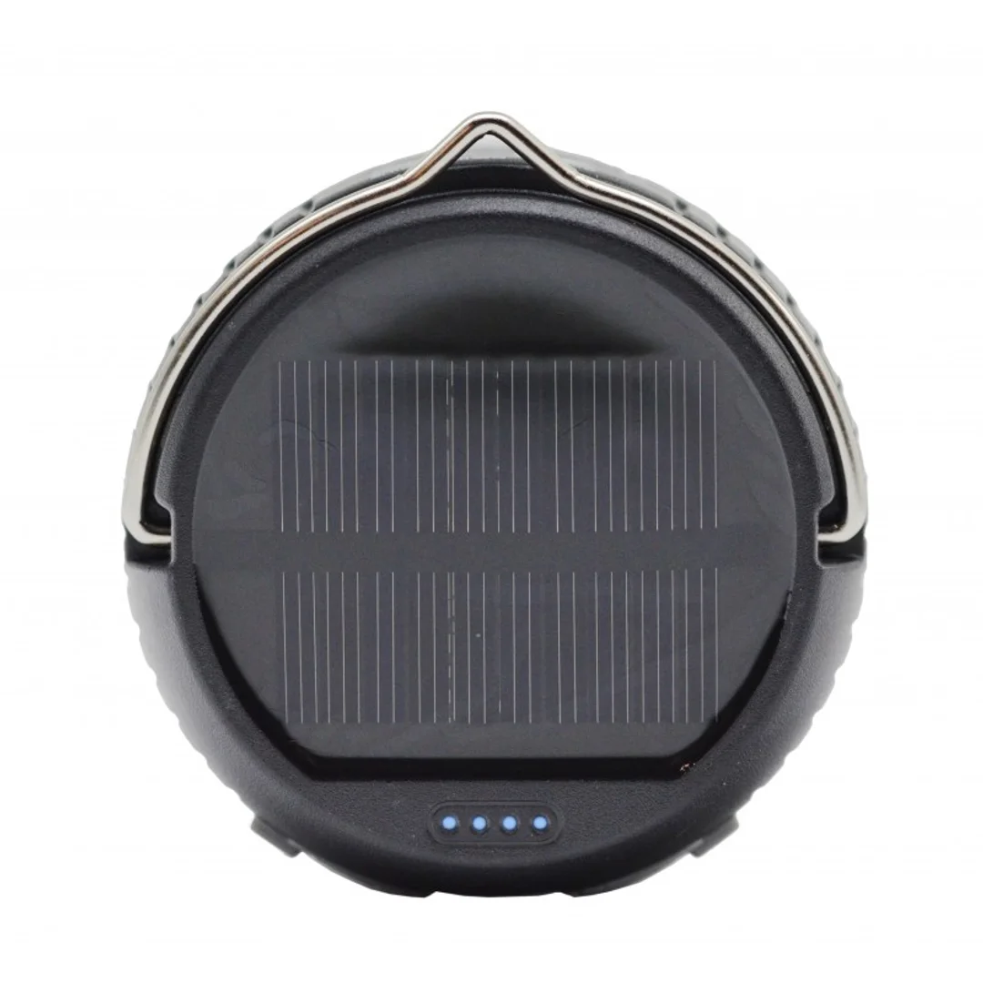 Solarna lampa ogrodowa akumulatorowa LED powerbank 450 lm USB IP54 tarasowa - 9