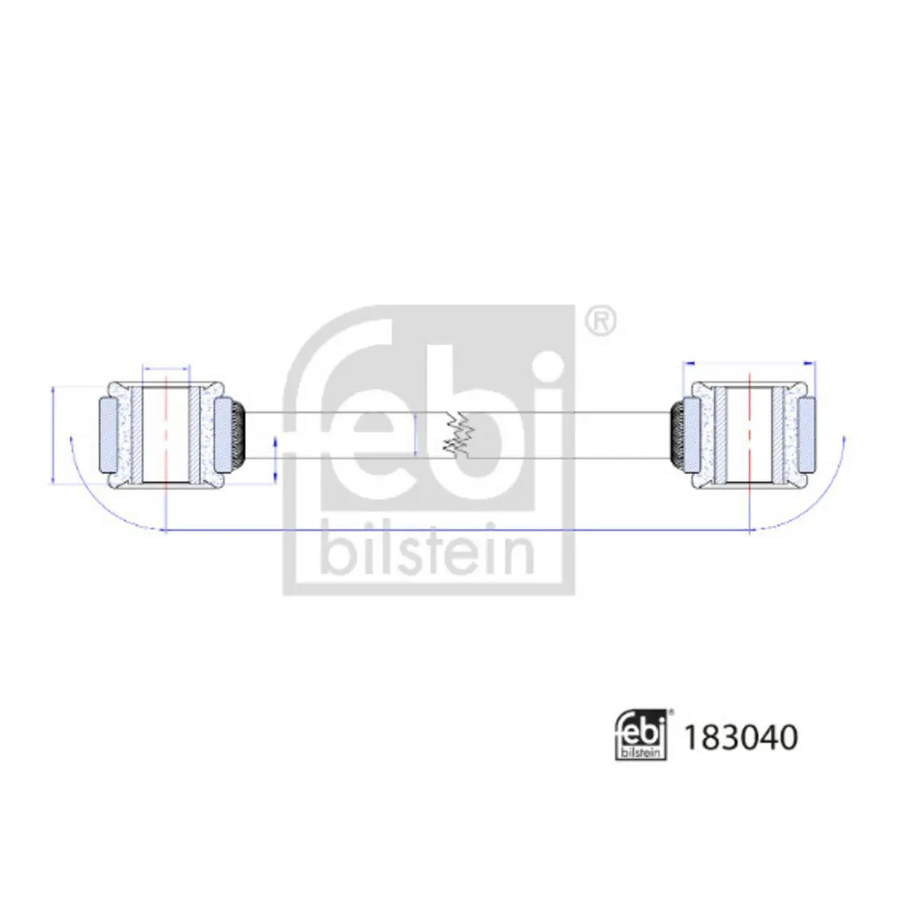 Drążek / wspornik, stabilizator FEBI BILSTEIN 183040