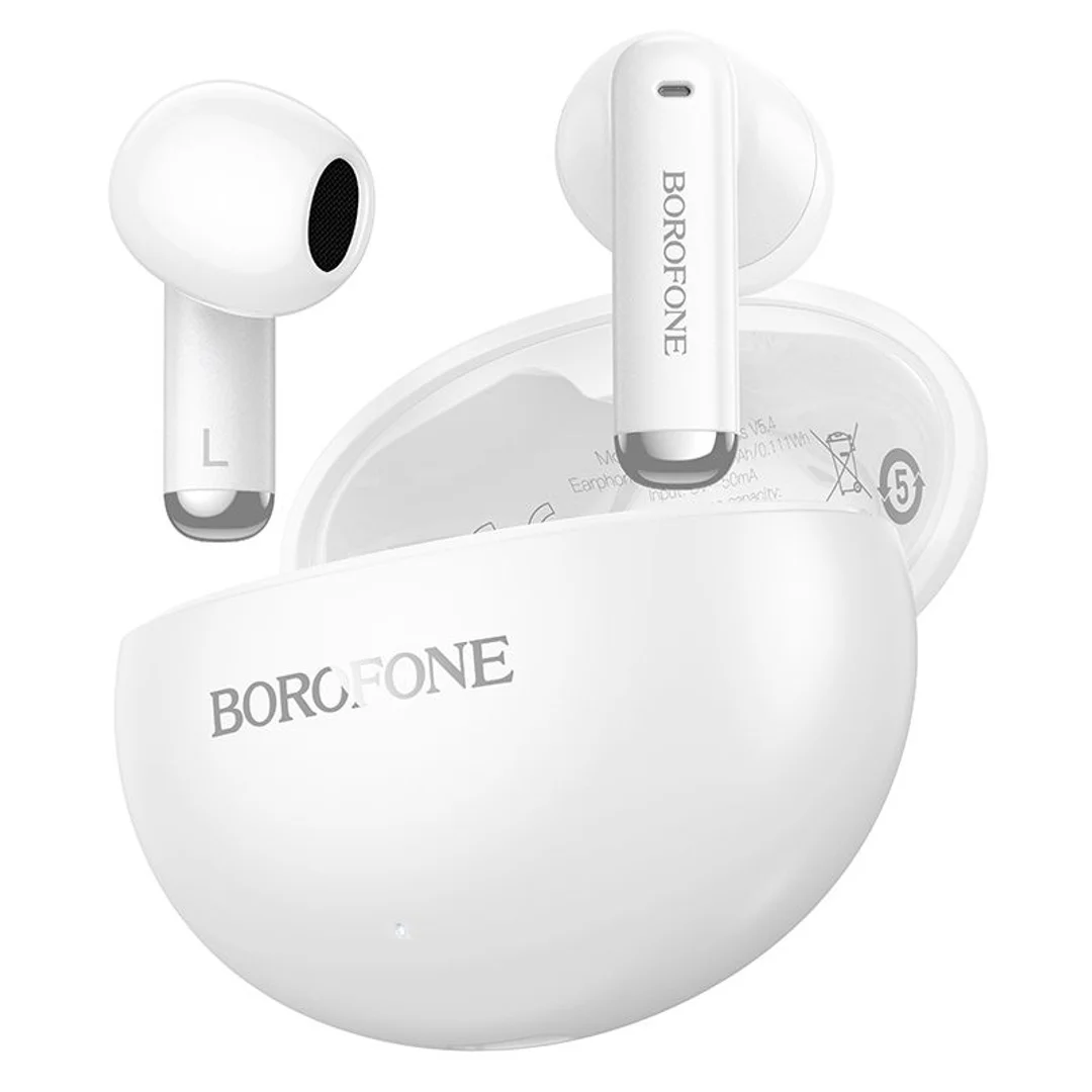 Słuchawki TWS Borofone FQ12 Nice białe