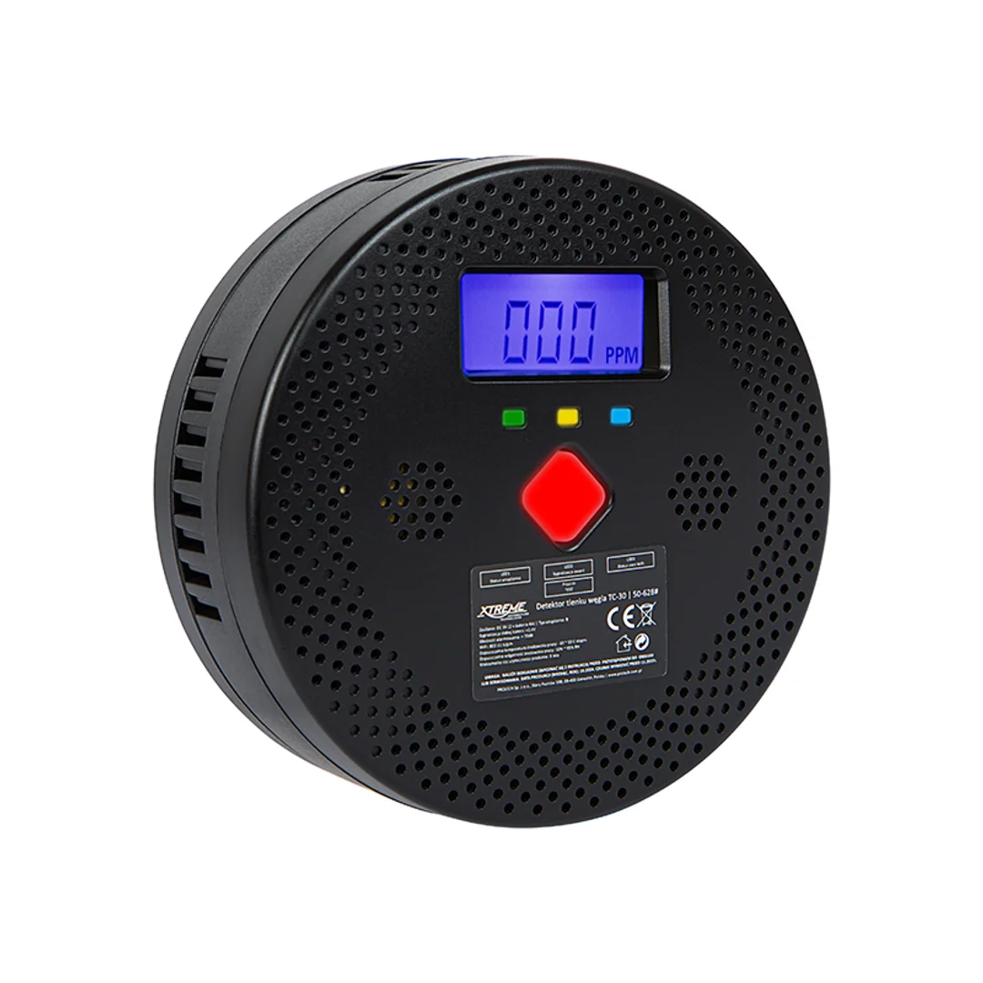 Detektor czujnik czadu TC30 2xAA WIFI TUYA 50-628