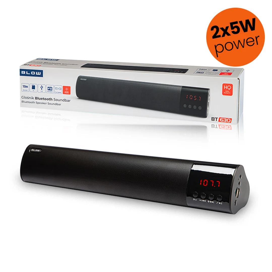 Głośnik Bluetooth BLOW BT630 soundbar czarny 30-349