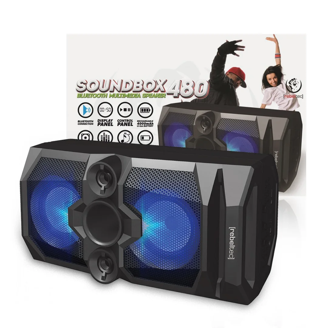 Głośnik Bluetooth Rebeltec SoundBOX 480 czarny