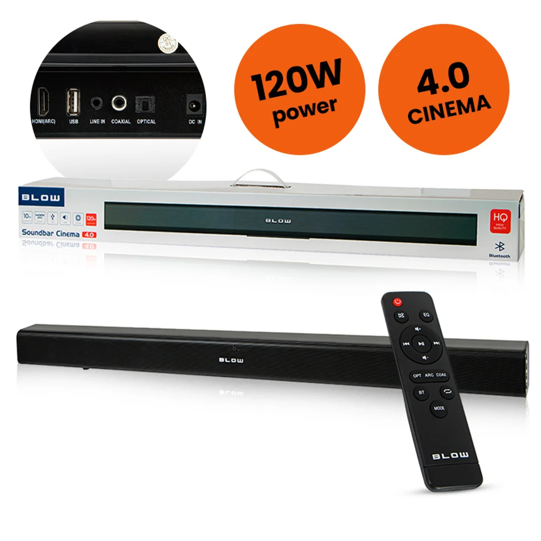 Głośnik Bluetooth soundbar CINEMA 4.0 30-451