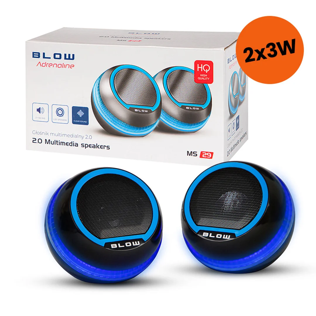 Głośniki komputerowe BLOW 2.0 MS-29 66-401