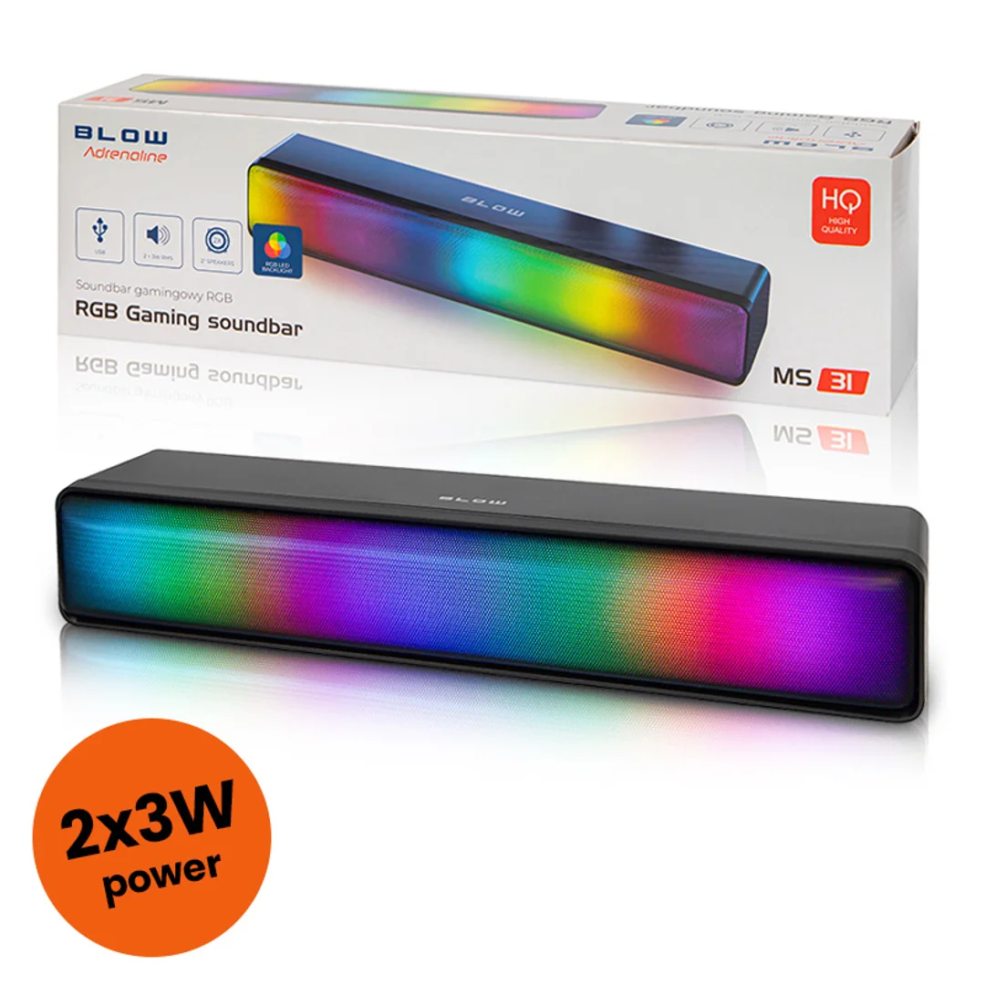 Głośniki komputerowe MS-31 BLOW soundbar 66-403