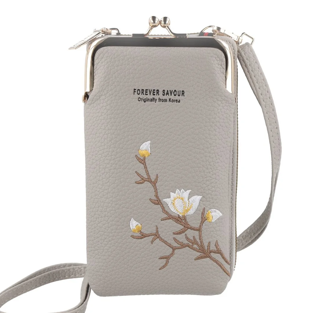 Torebka na telefon GCW17 szary (T)