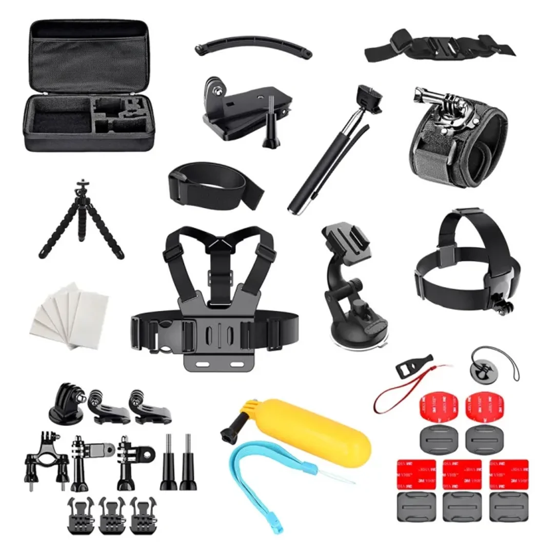 Zestaw 50w1 akcesoria do kamer sportowych GoPro SJCAM (L)