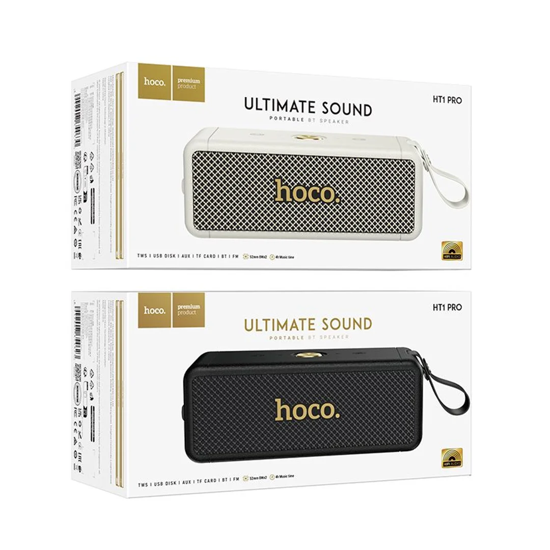 Głośnik bluetooth 2 x 8W 4h Hoco HT1 Pro black - 14