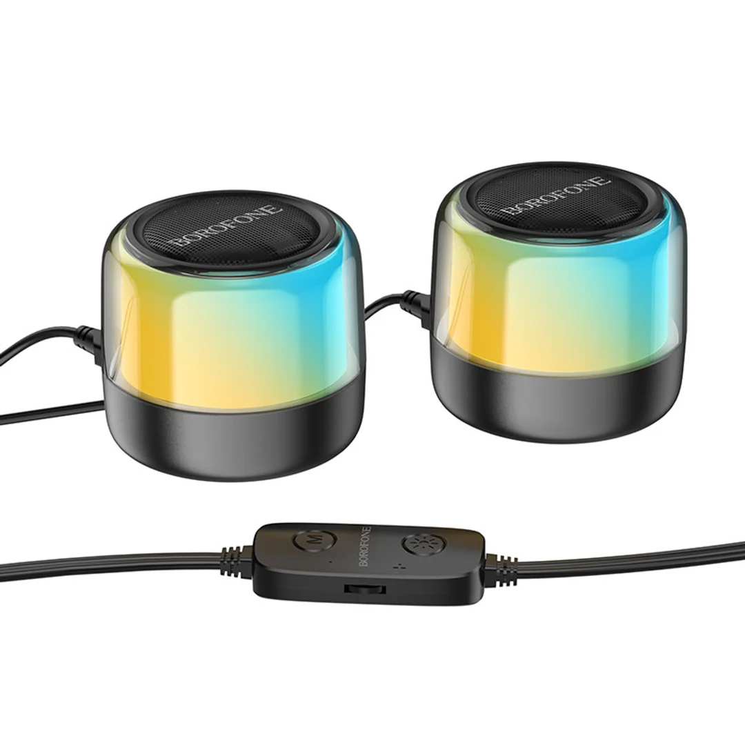 Głośnik Borofone Bluetooth BP12 Colorful Stereo 2w1 -2 szt. (T) - 8