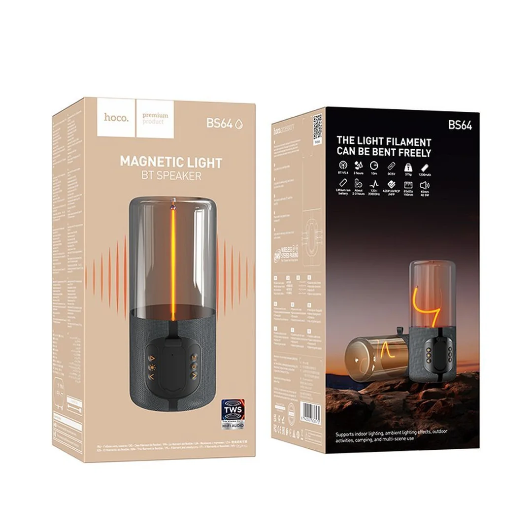 Głośnik HOCO bluetooth BS64 szary - 11