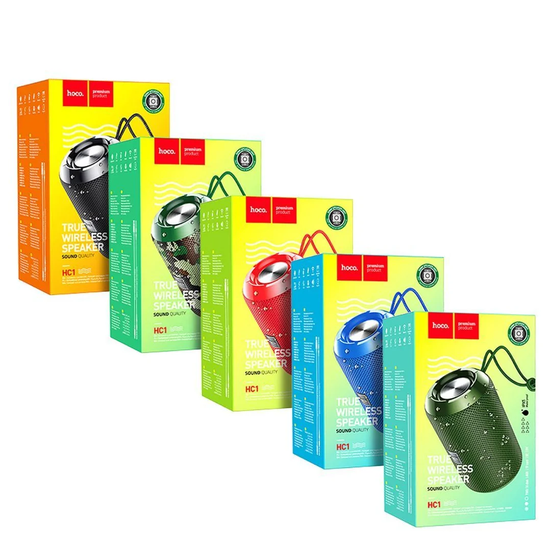 Głośnik HOCO bluetooth HC1 czarny - 10