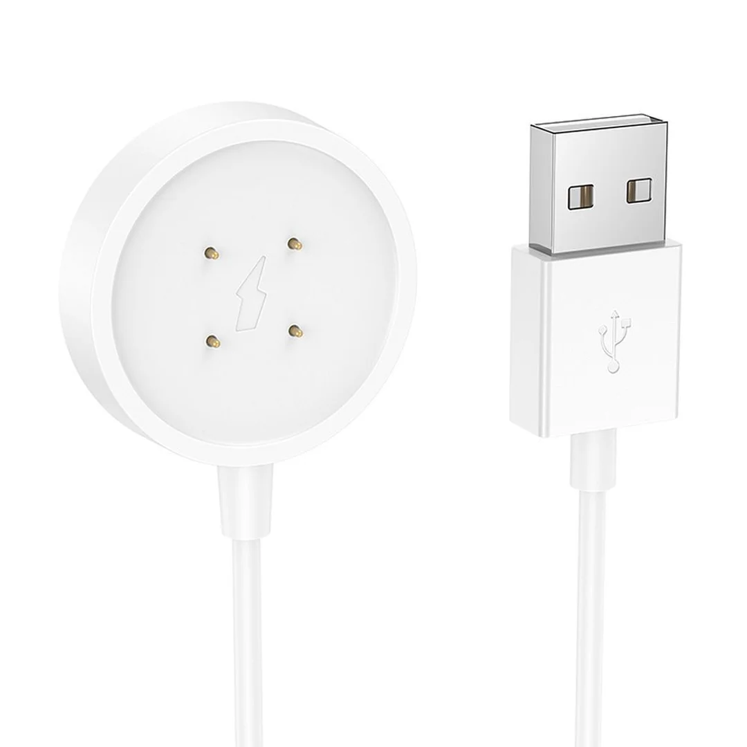 Kabel do ładowania smartwatcha HOCO Y24 0,6 m biały - 5