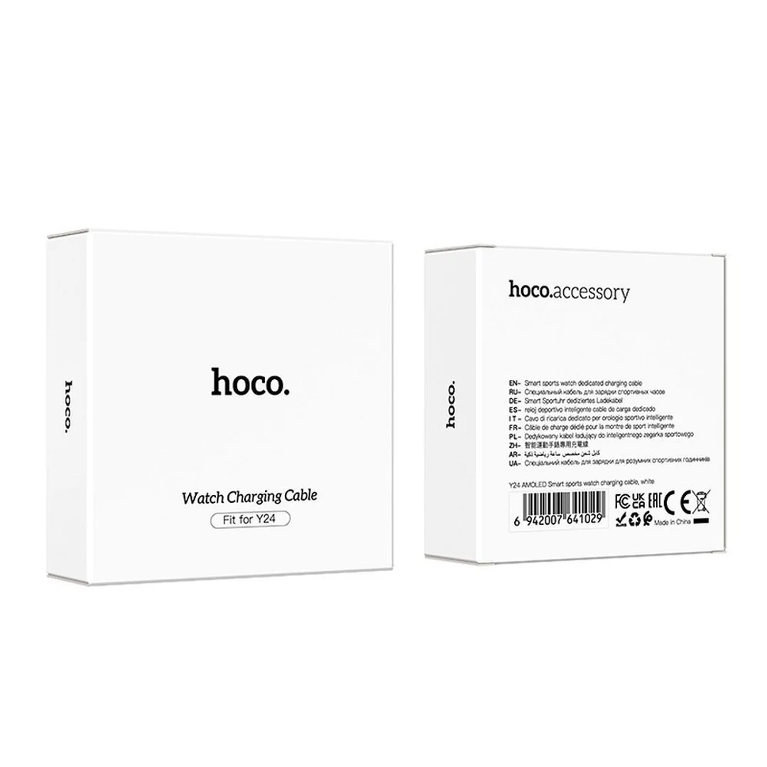 Kabel do ładowania smartwatcha HOCO Y24 0,6 m biały - 8