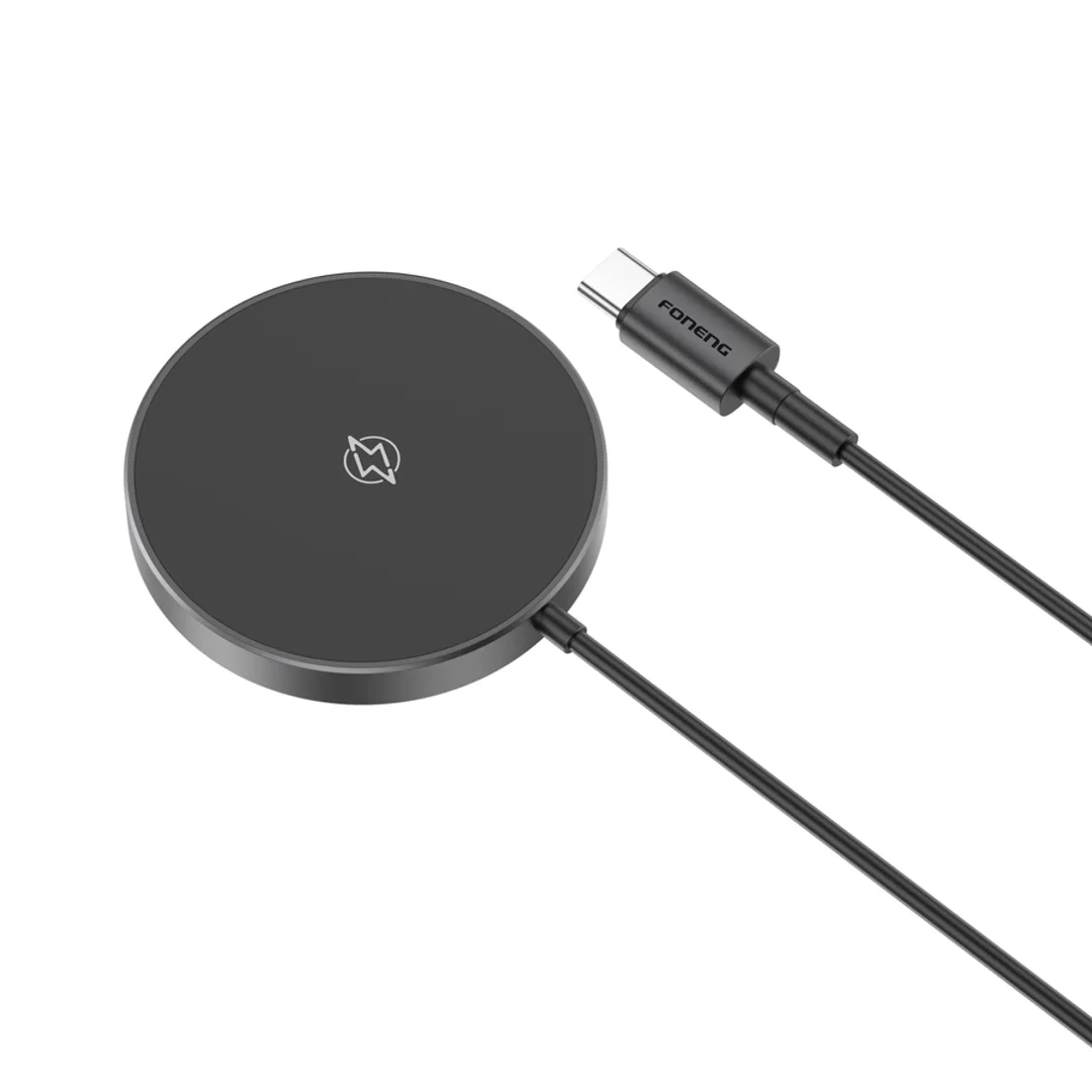 Ładowarka bezprzewodowa MagSafe FONENG W03 15W Czarny (F) - 4