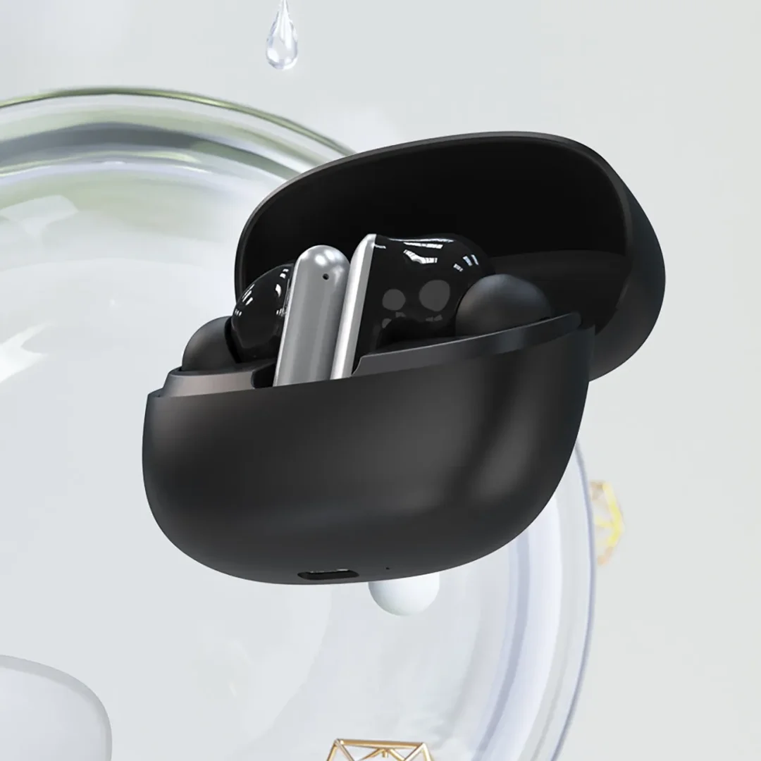 Słuchawki bezprzewodowe Dudao U21 TWS ANC ENC Bluetooth czarne - 10