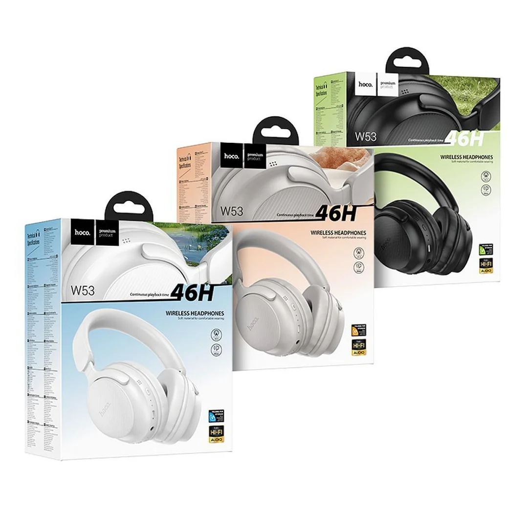 Słuchawki bezprzewodowe HOCO bluetooth W53 czarne - 12