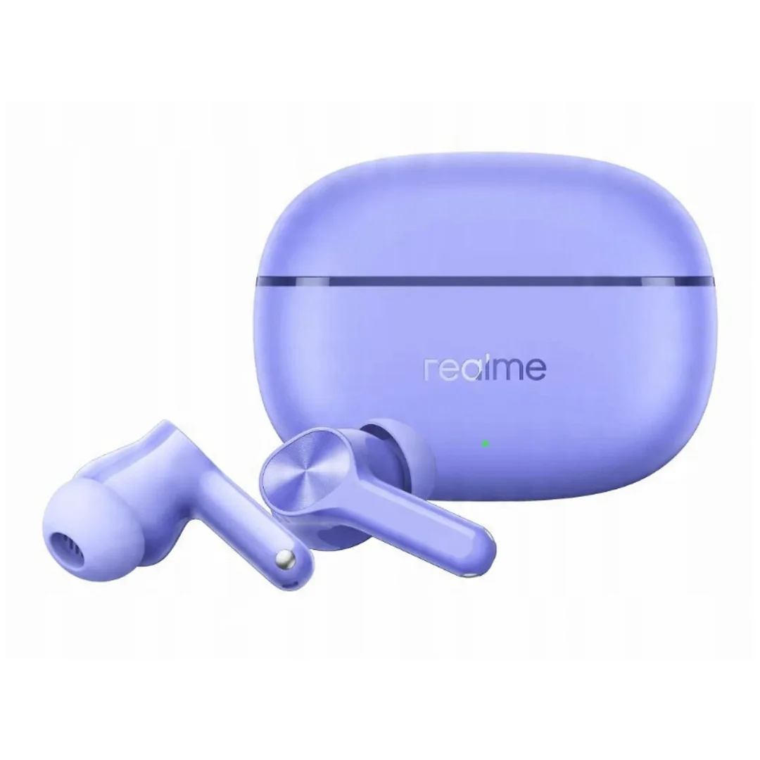 Słuchawki bezprzewodowe TWS Realme T200 Lite fioletowe (P) - 6