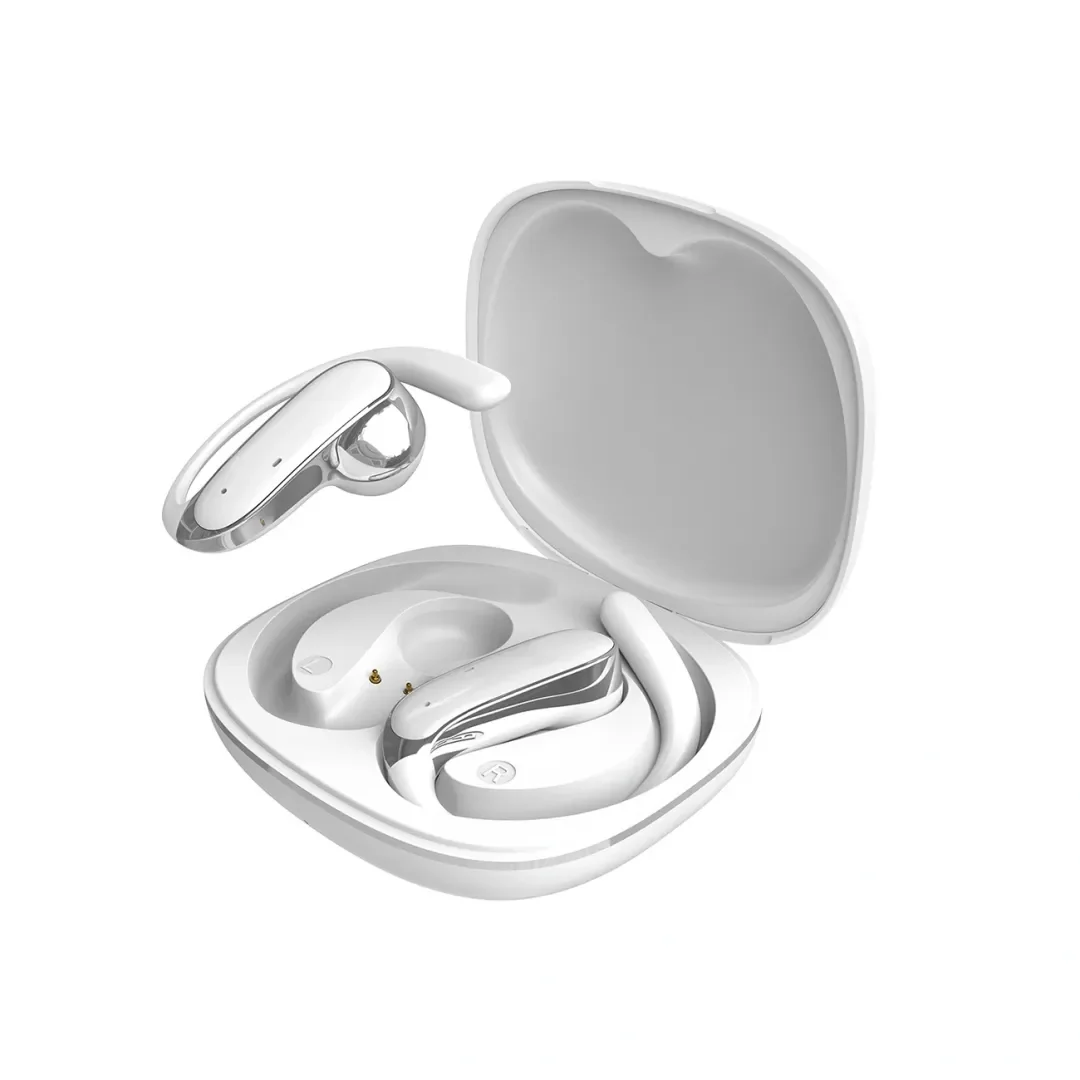 Słuchawki Dudao U17Z Bluetooth 5.3 OWS z zausznikami - białe - 5