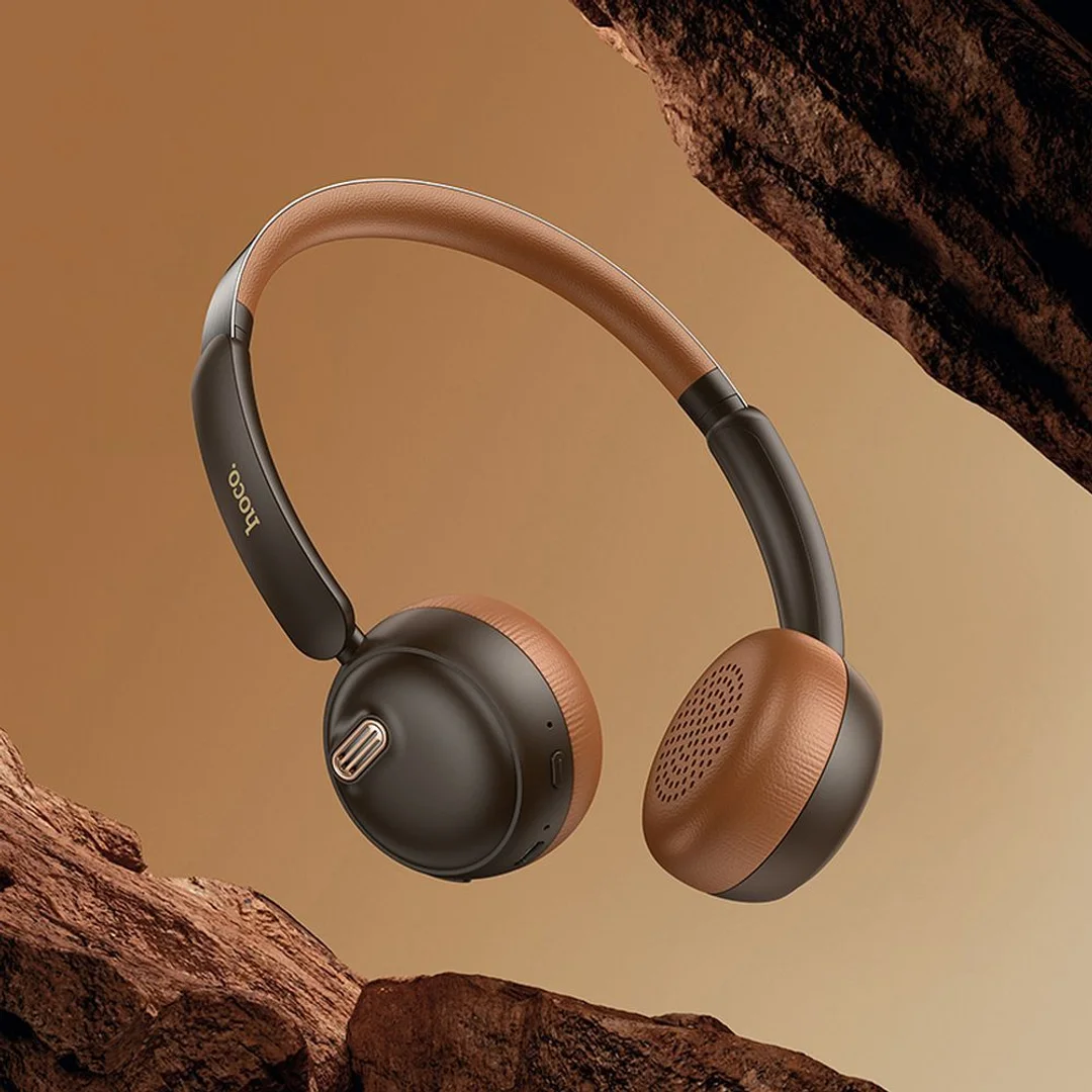 Słuchawki HOCO bluetooth nagłowne W62 brązowe - 10