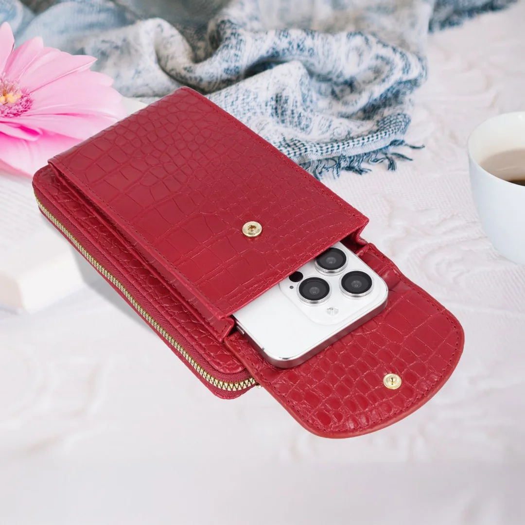 Torebka na telefon GCW12 czerwona - 12