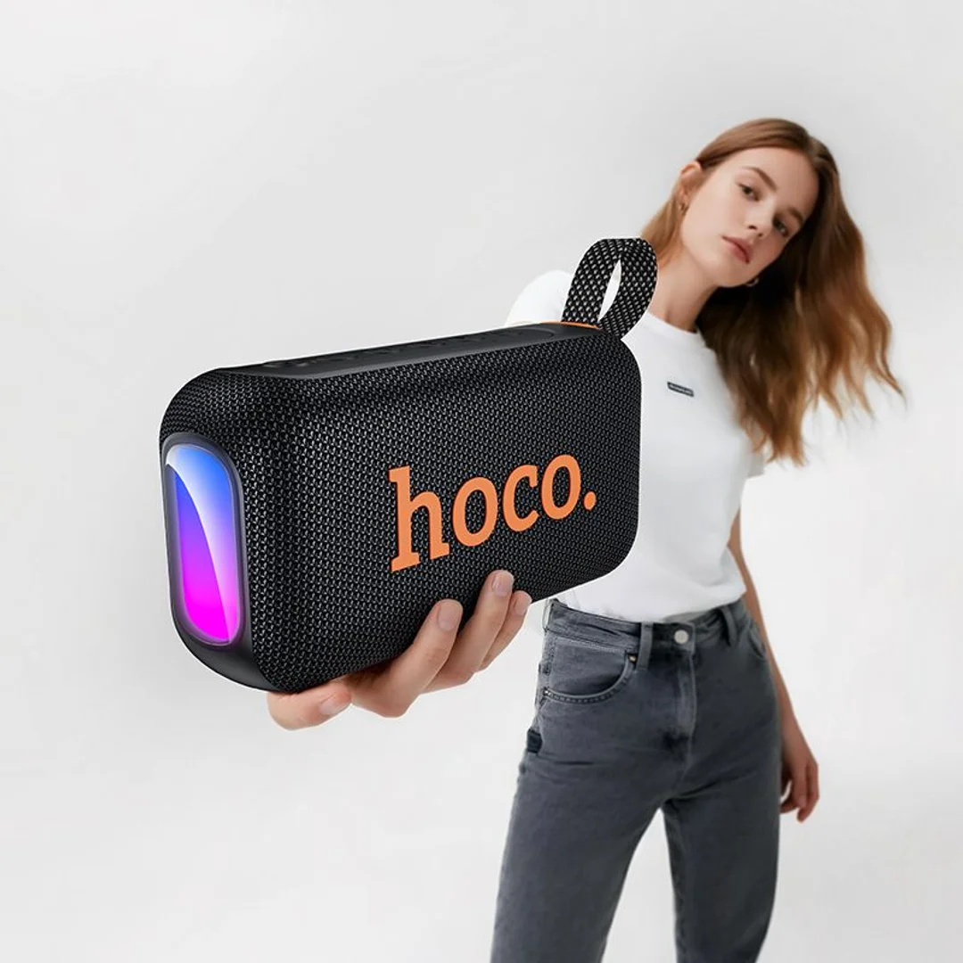 Głośnik bluetooth 2 x 10W 4h Hoco HC32 czarny - 5