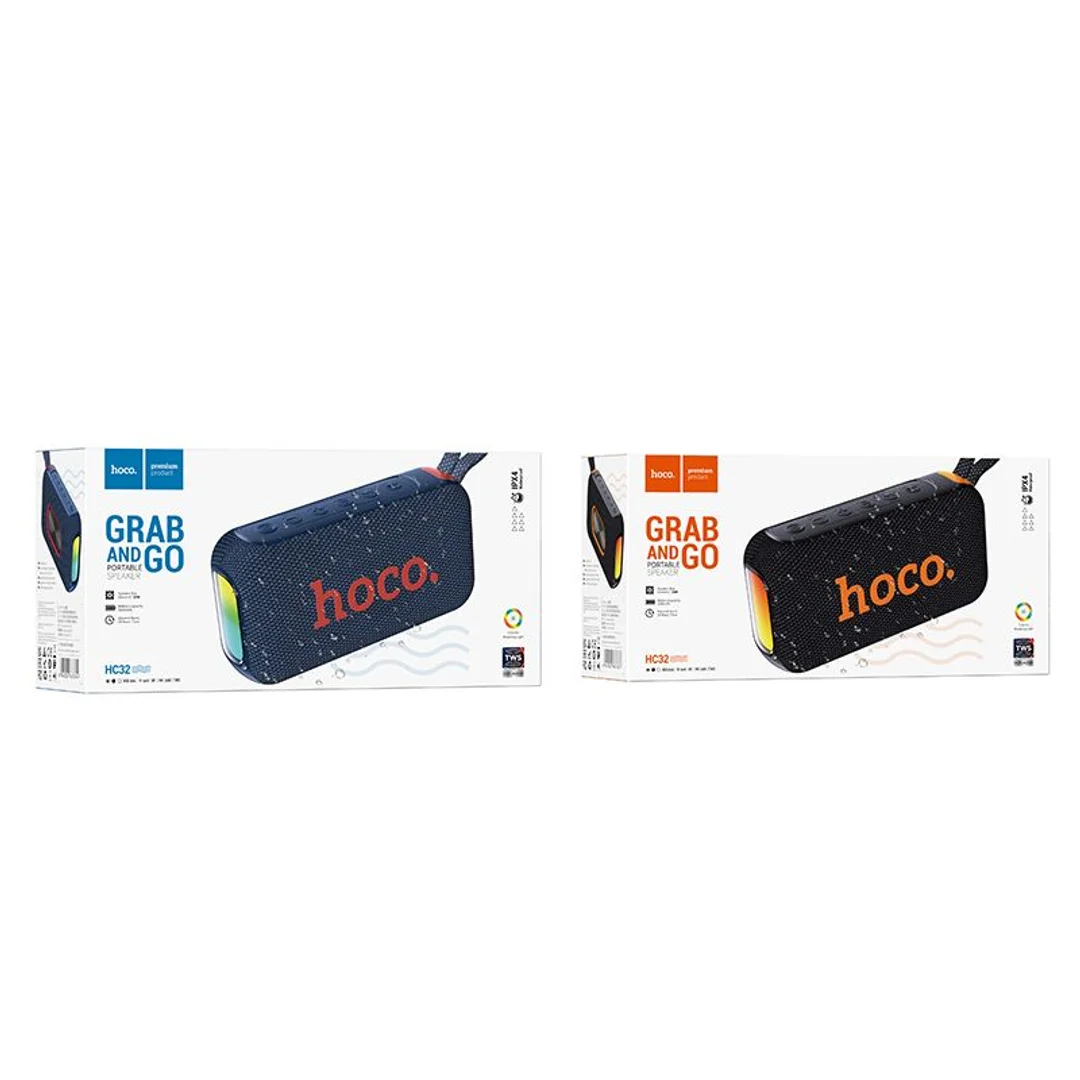 Głośnik bluetooth 2 x 10W 4h Hoco HC32 czarny - 7