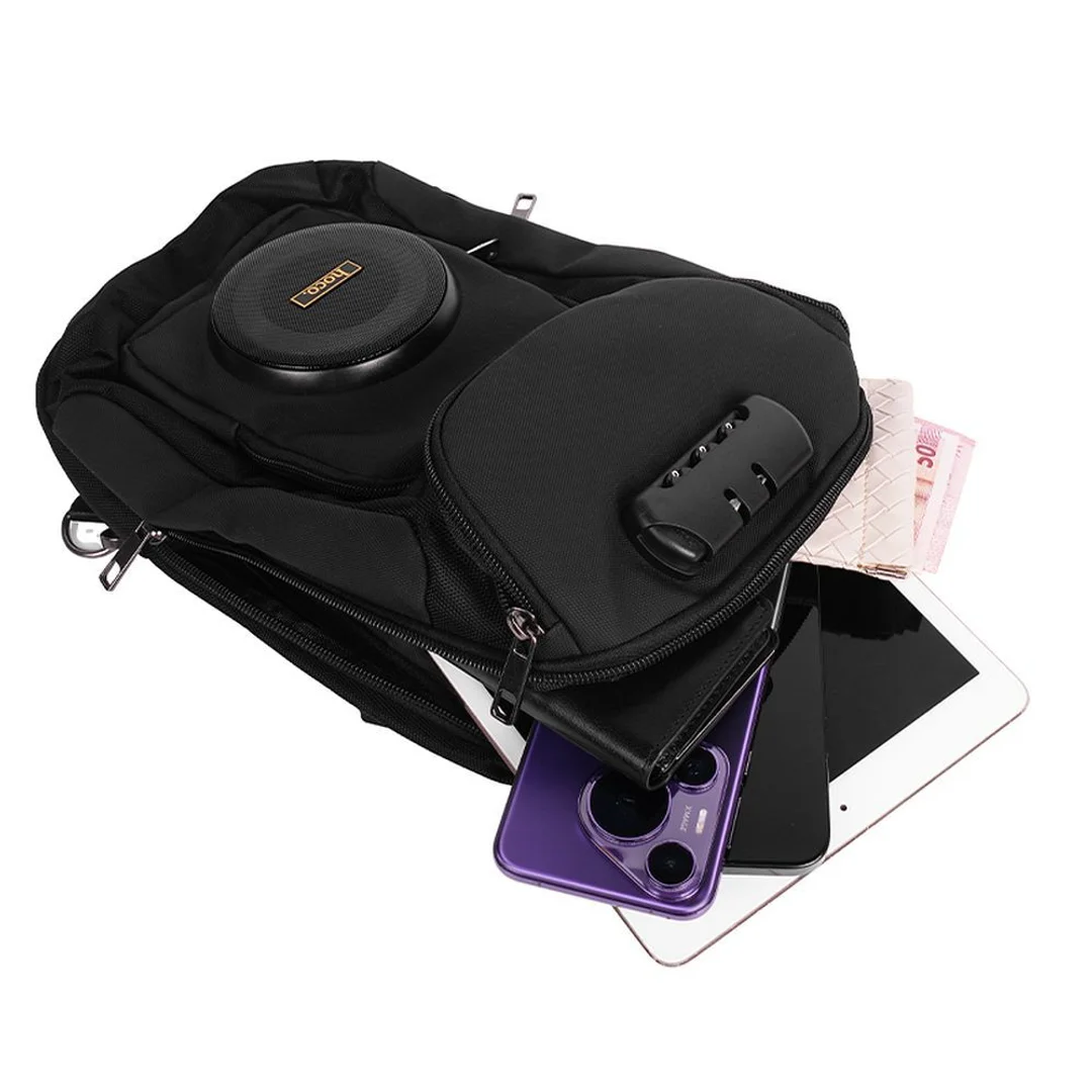 Głośnik bluetooth 8W 3h w formie plecaka 6L Hoco HC42 czarny - 3
