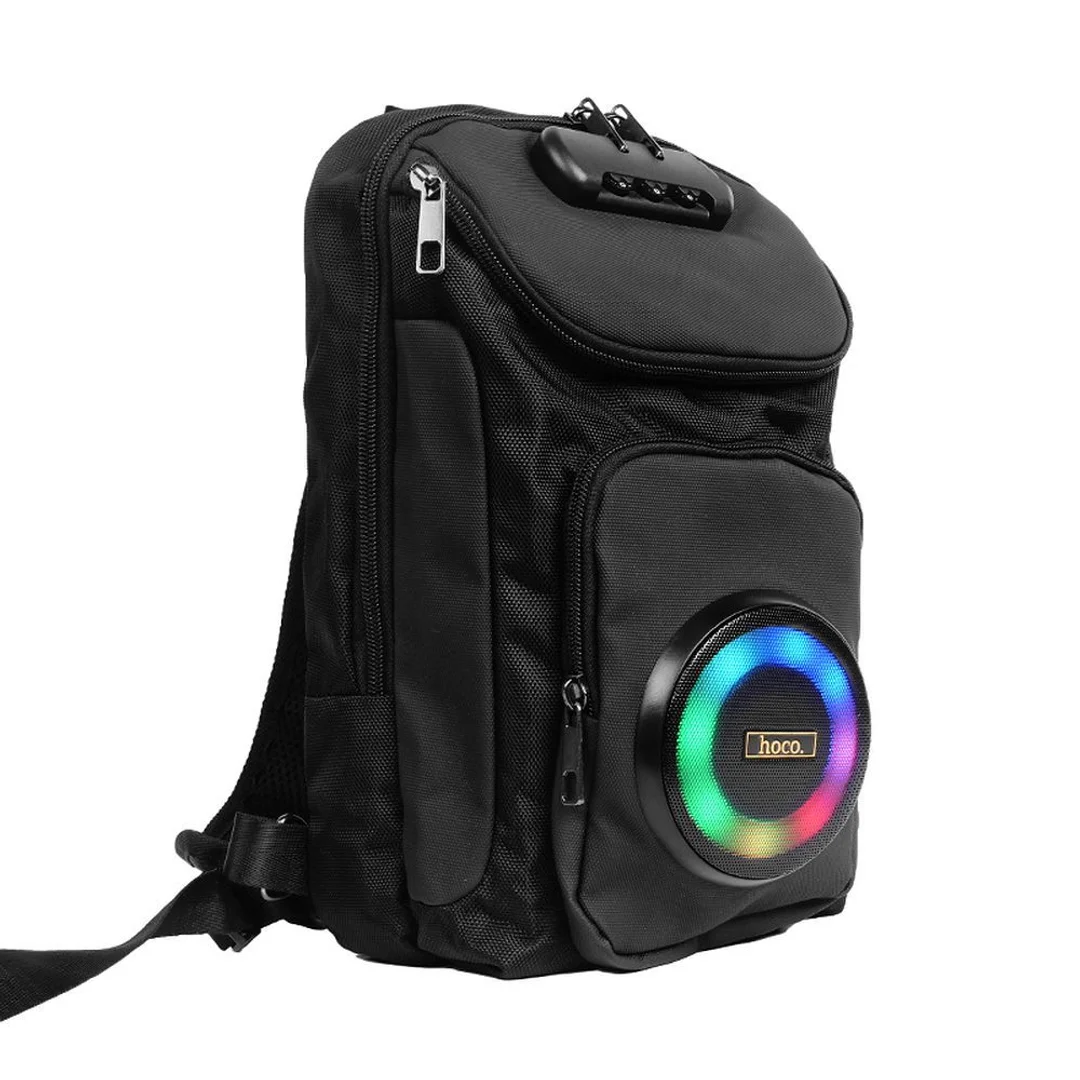Głośnik bluetooth 8W 3h w formie plecaka 6L Hoco HC42 czarny - 6