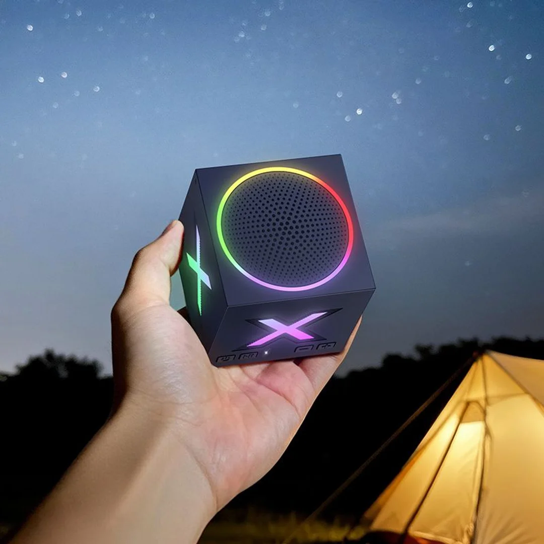 Głośnik Borofone Bezprzewodowy BR101 Rubik niebieski - 4