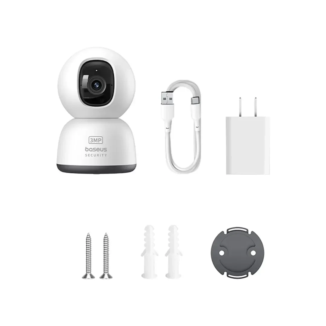 Kamera wewnętrzna Baseus Security P1 Lite 2K (wersja EU) – biała