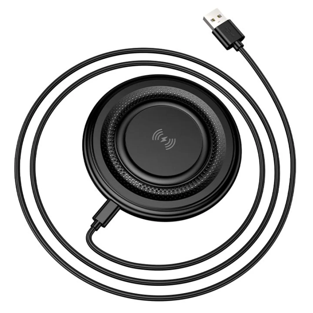 Ładowarka indukcyjna Borofone BQ40 Crown 15W czarna - 3