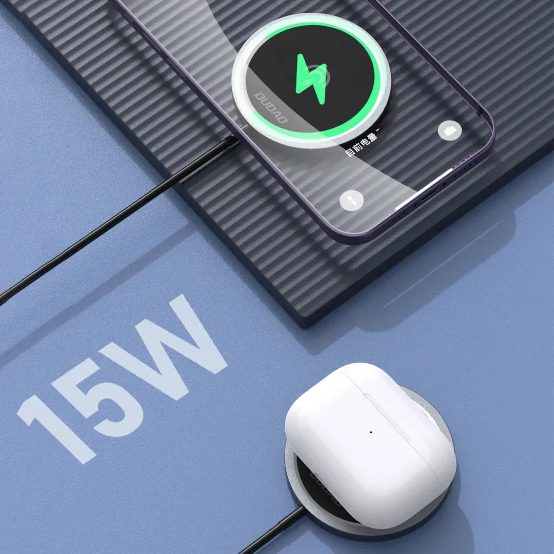 Ładowarka indukcyjna MagSafe A12XS 15W Dudao - czarna - 4