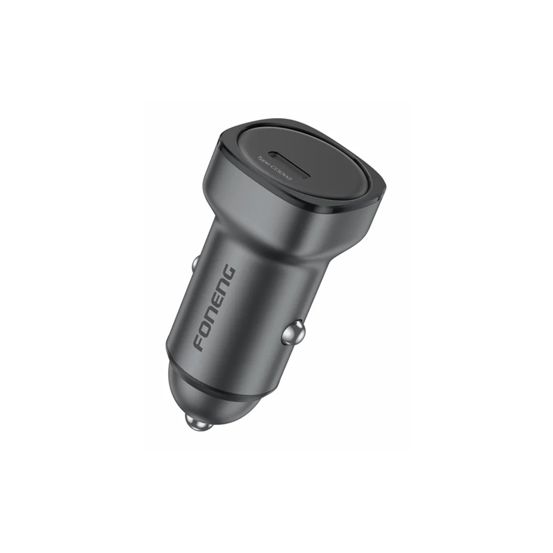 Ładowarka samochodowa FONENG C22 PD 30W 1xUSB-C Czarny (F) - 2
