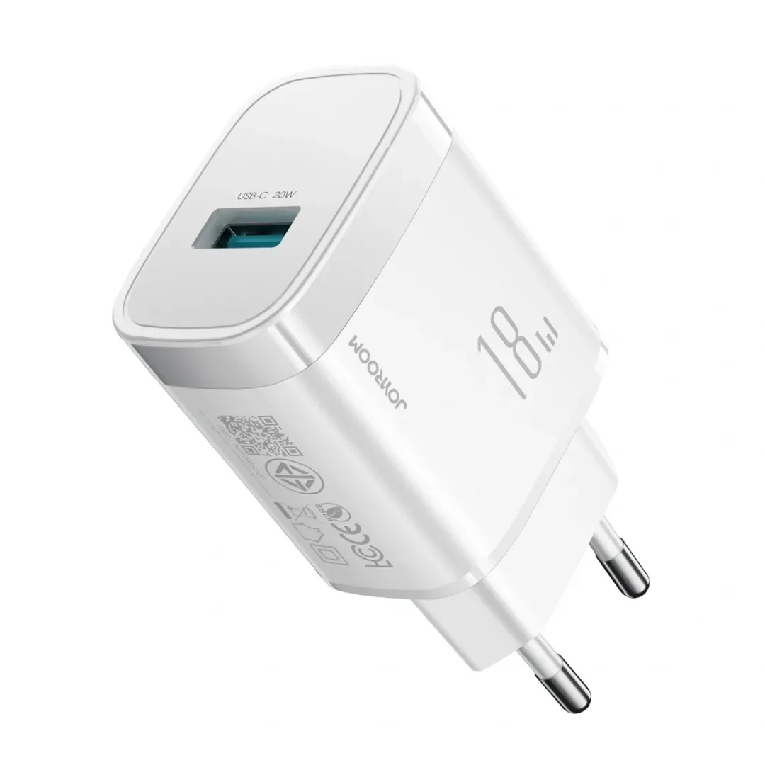 Ładowarka sieciowa Joyroom JR-TF4 18W USB-A - biała - 1
