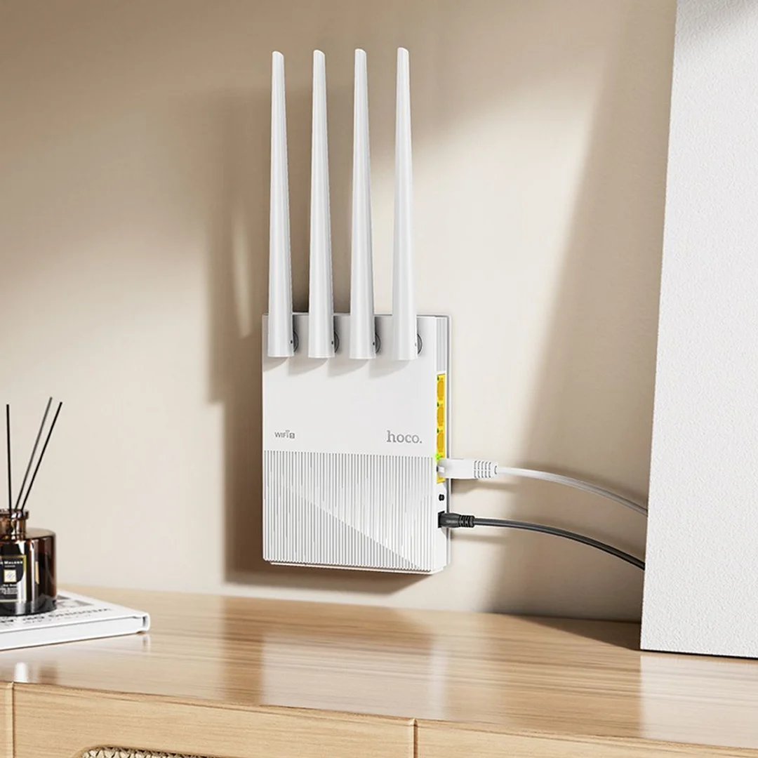 Router bezprzewodowy WiFi5 HOCO HI31 biały