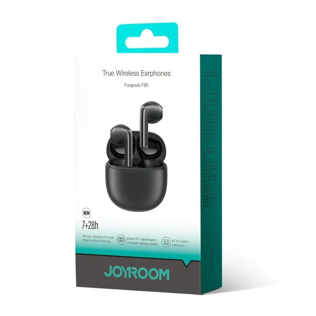 Słuchawki TWS Joyroom JR-FB1 Funpods Bluetooth 6.0 - czarne - 7