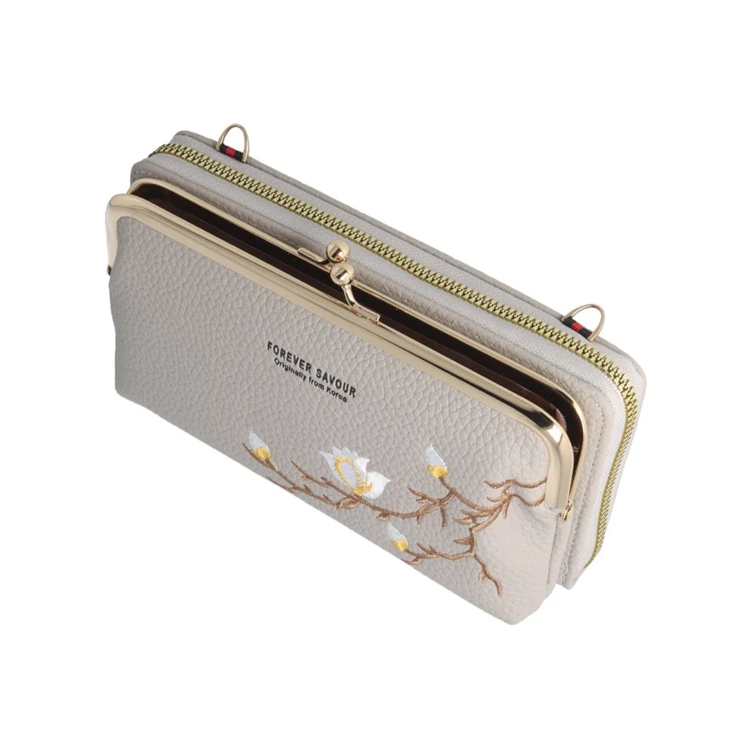 Torebka na telefon GCW16 szara - 2