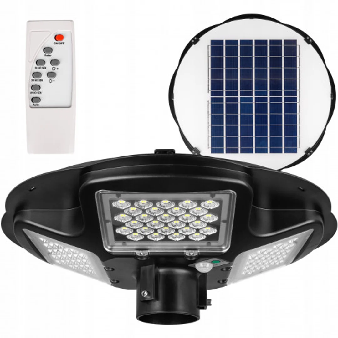 Lampa LED solarna 200W czujnik ruchu