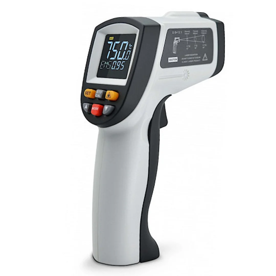 Pirometr laserowy Benetech GT750 -50 750°C kolorowy wyświetlacz