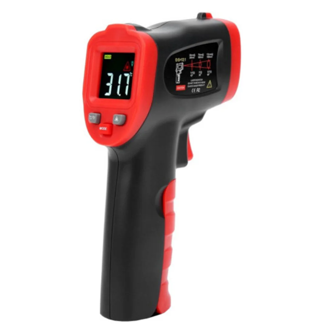 Pirometr laserowy Wintact WT327B -50 do 600°C z wyświetlaczem w kolorze