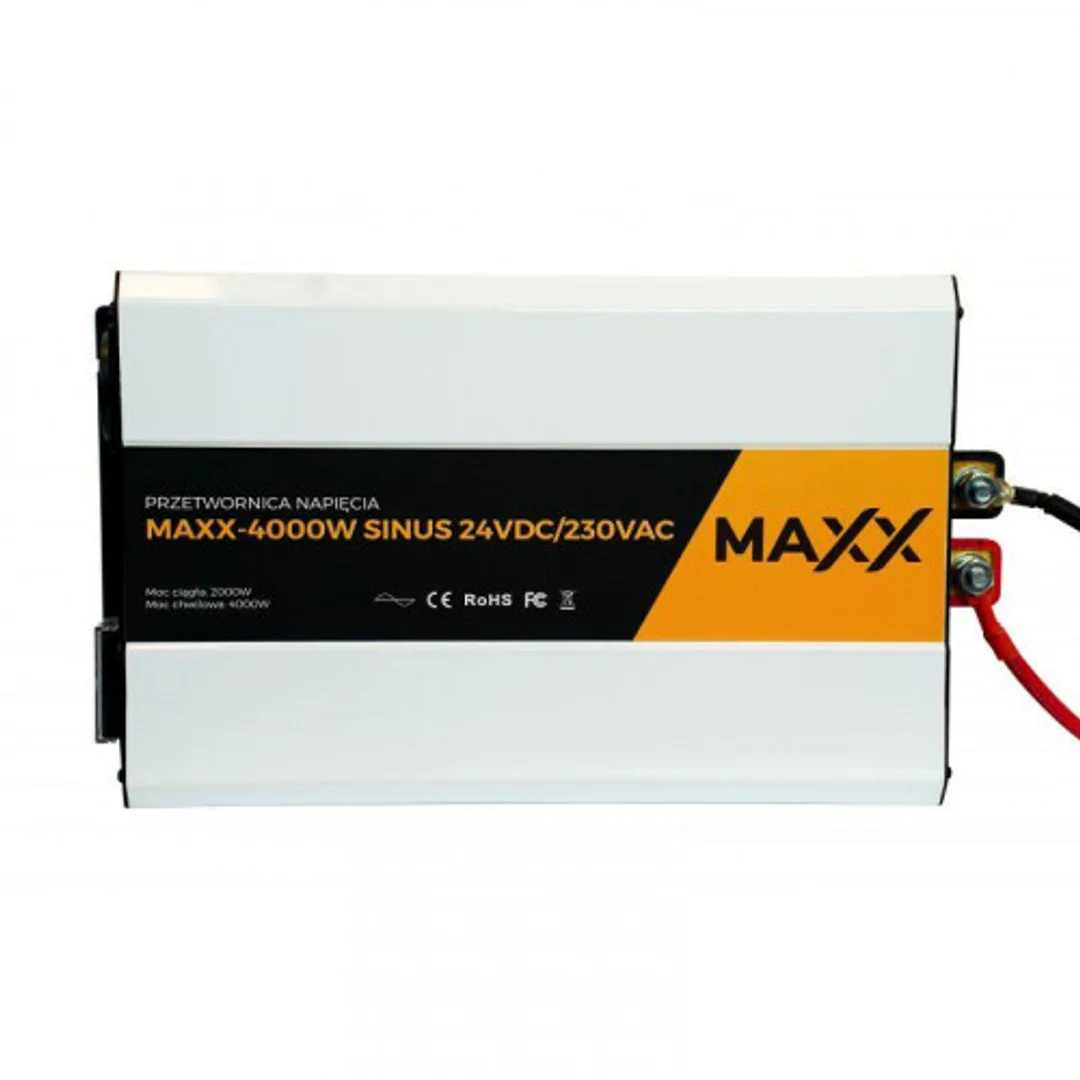 Przetwornica napięcia Maxx 24V/230V Sinus 2000W