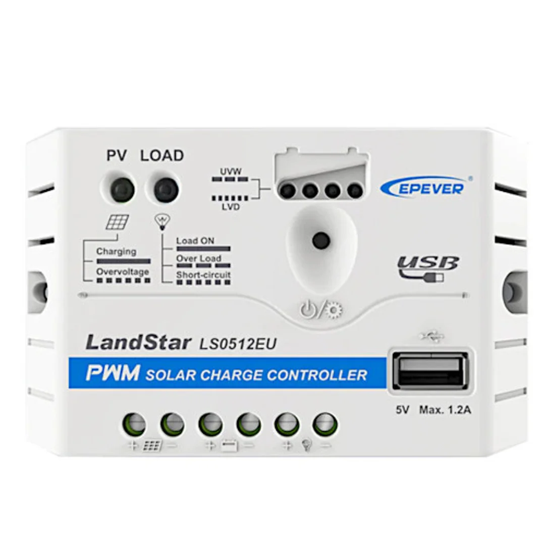 Regulator ładowania Epever PWM 20A USB
