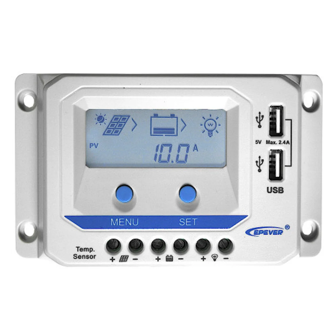 Regulator ładowania PWM 10A z czujnikiem zmierzchu