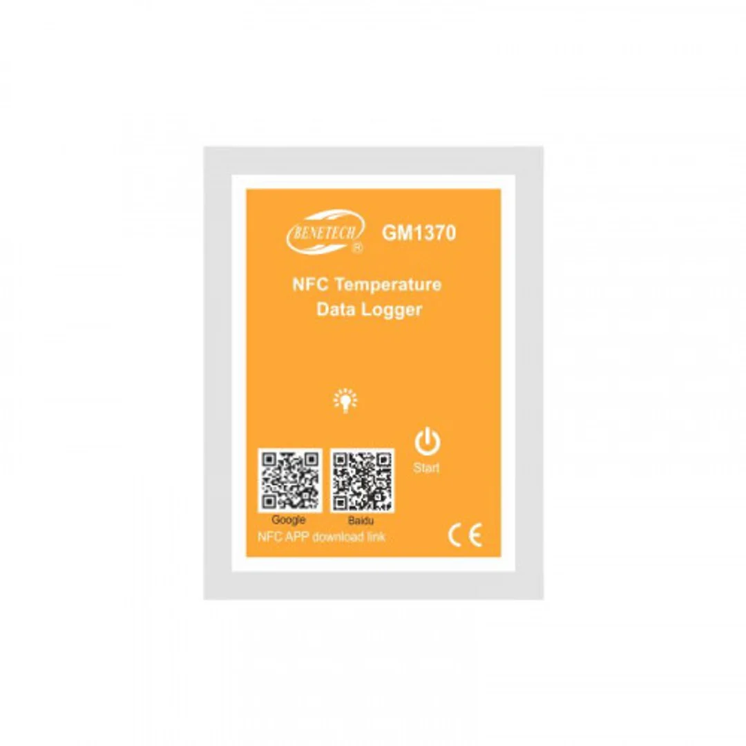 Rejestrator temperatury Benetech NFC