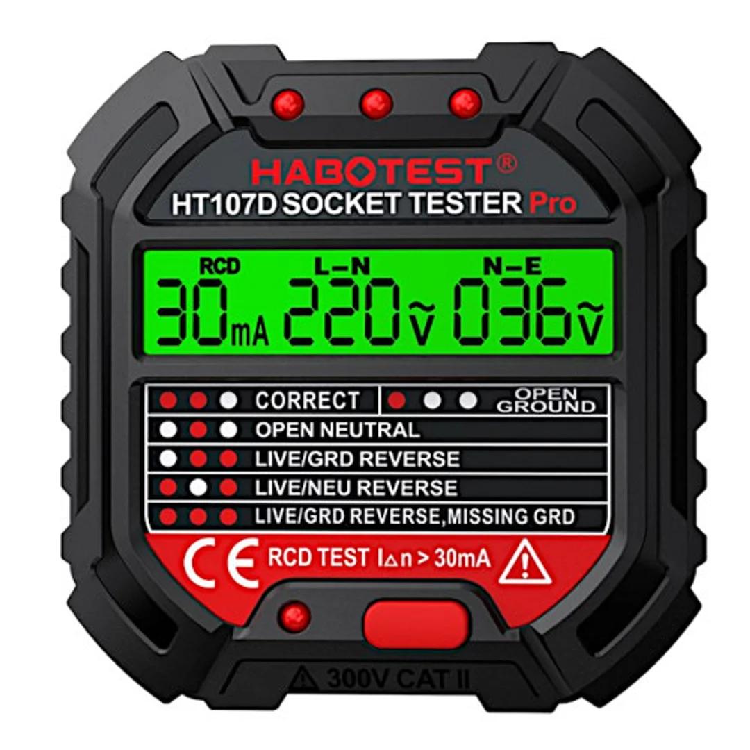 Tester gniazd elektrycznych Habotest